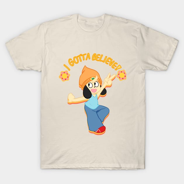 Parappa the Rapper - I Gotta Believe! T-Shirt by PikaMasterJesi